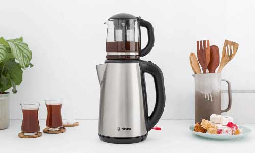 چای ساز استیل بخریم یا پیرکس